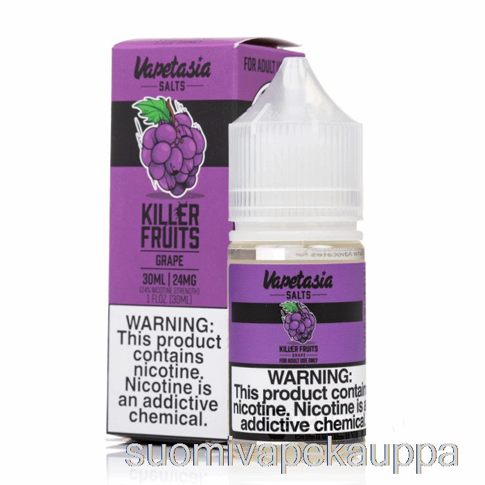 Vape Netistä Rypäle - Vapetasia Suolat - 30ml 48mg